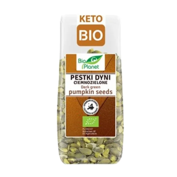 Pestki dyni ciemnozielone (uprawiane w europie) Bio, 150 g, Bio Planet