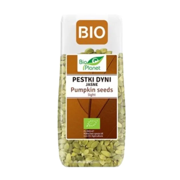 Pestki dyni jasne Bio, 150 g, Bio Planet