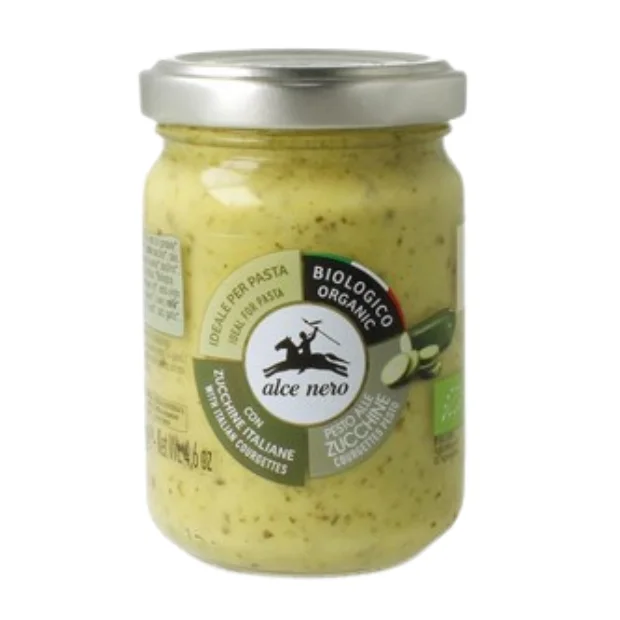 Pesto z cukinii Bio, 130 g, Alce Nero 