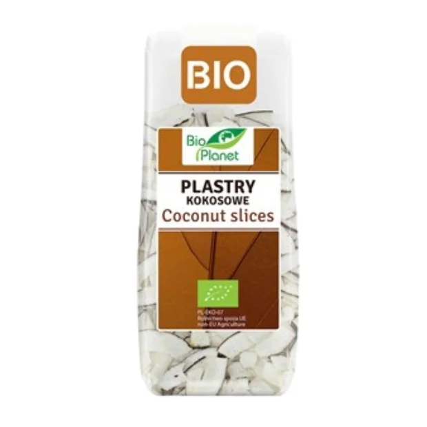 Plastry kokosowe Bio, 100 g, Bio Planet  