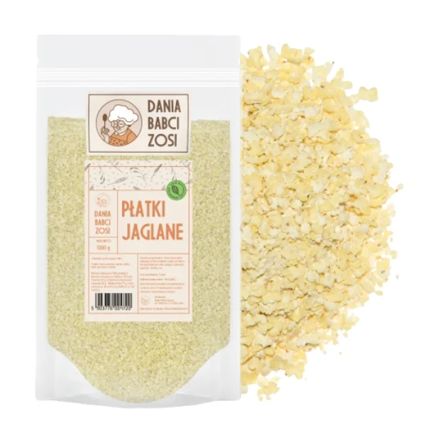 Płatki jaglane, 1 kg, Dania Babci Zosi