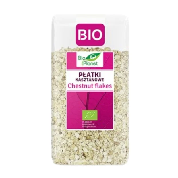 Płatki kasztanowe Bio, 300 g, Bio Planet