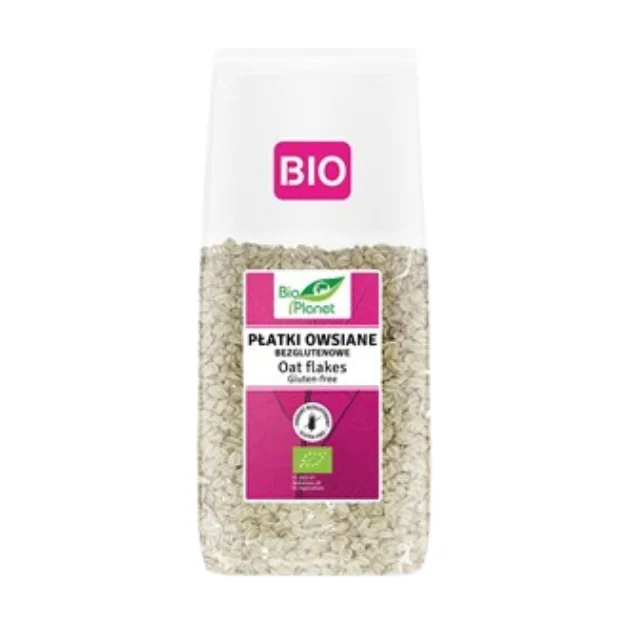 Płatki owsiane bezglutenowe Bio, 600 g, Bio Planet