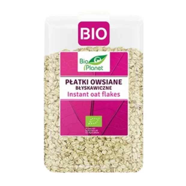 Płatki owsiane błyskawiczne Bio, 1 kg, Bio Planet