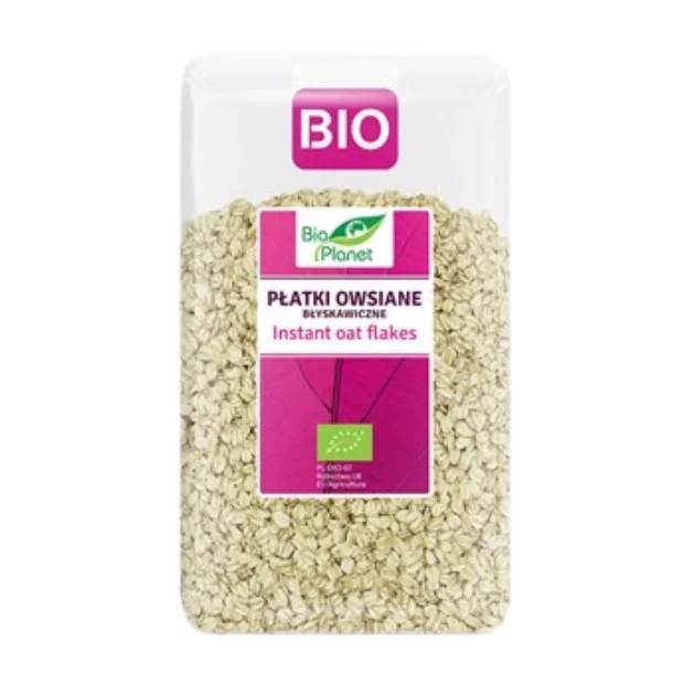Płatki owsiane błyskawiczne Bio, 600 g, Bio Planet