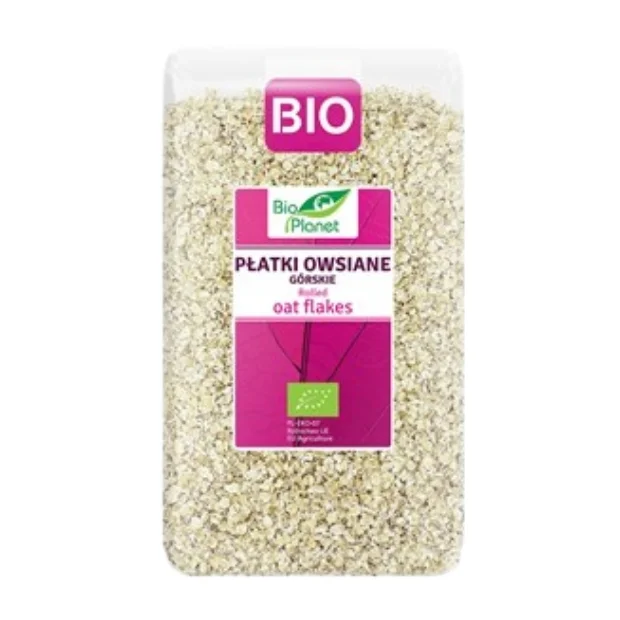 Płatki owsiane górskie Bio, 600 g, Bio Planet