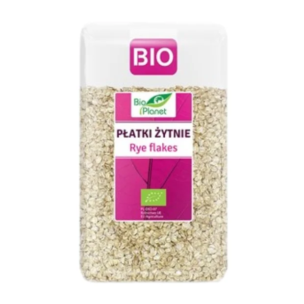 Płatki żytnie Bio, 600 g, Bio Planet
