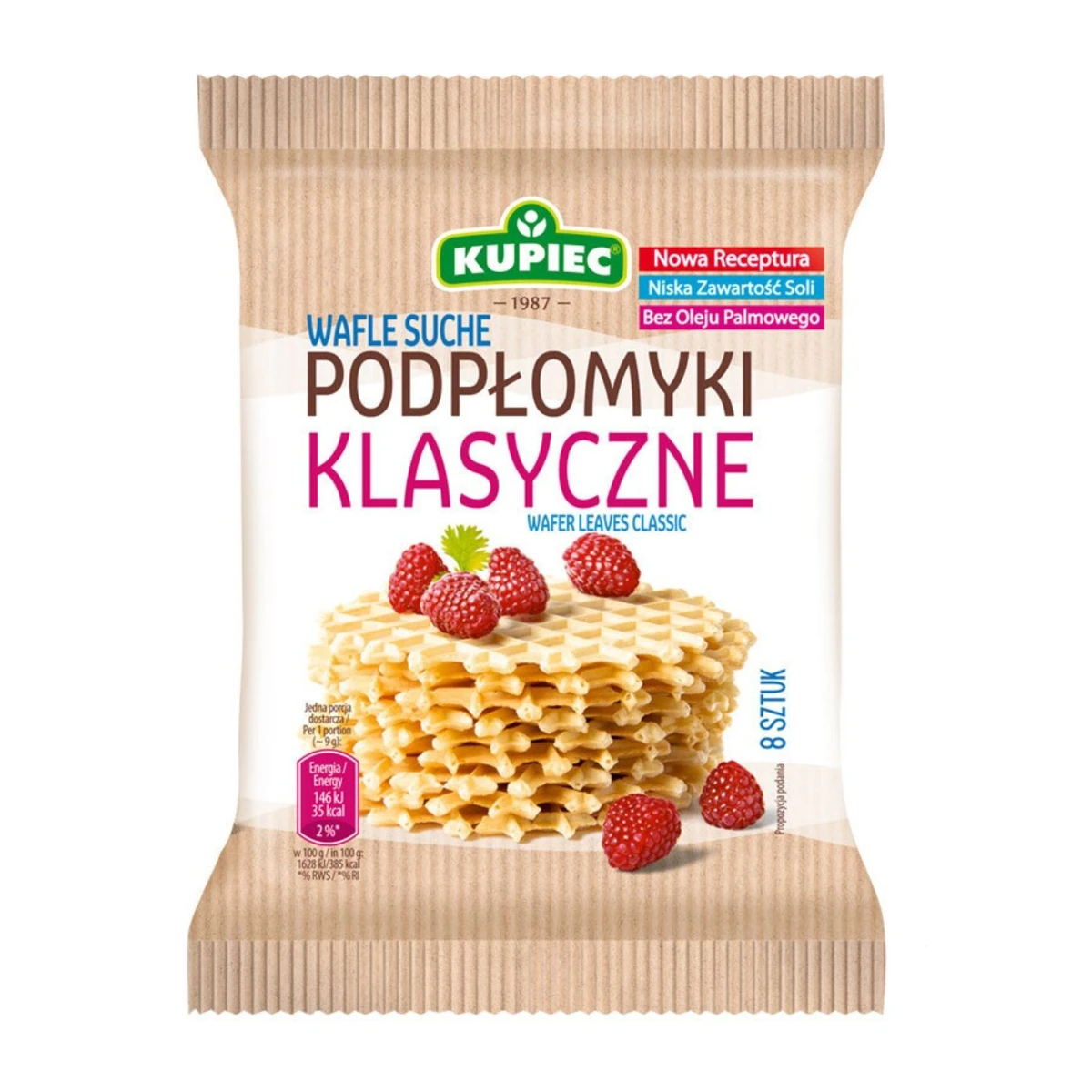Podpłomyki klasyczne, 70g, Kupiec