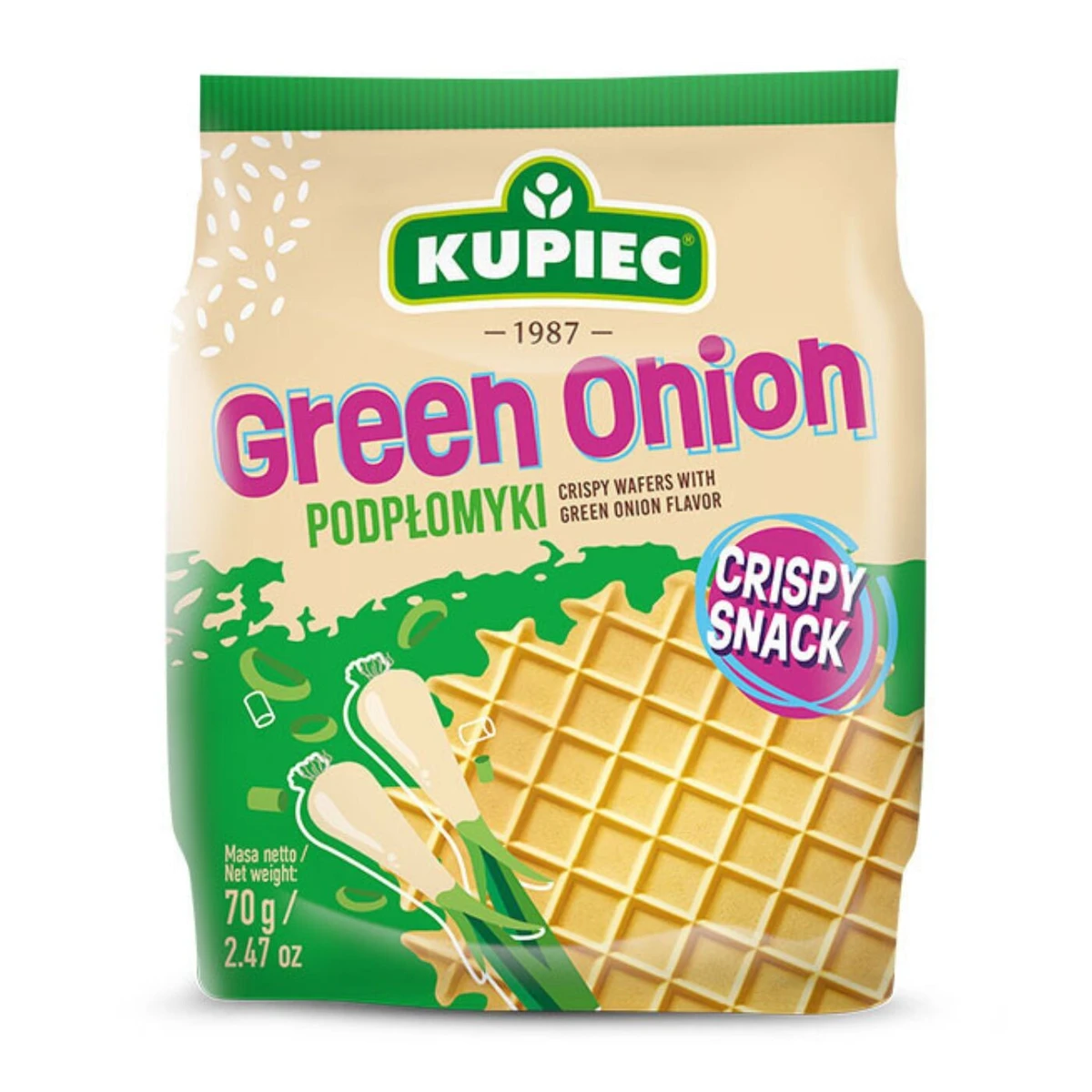 Podpłomyki o smaku zielonej cebulki, Kupiec