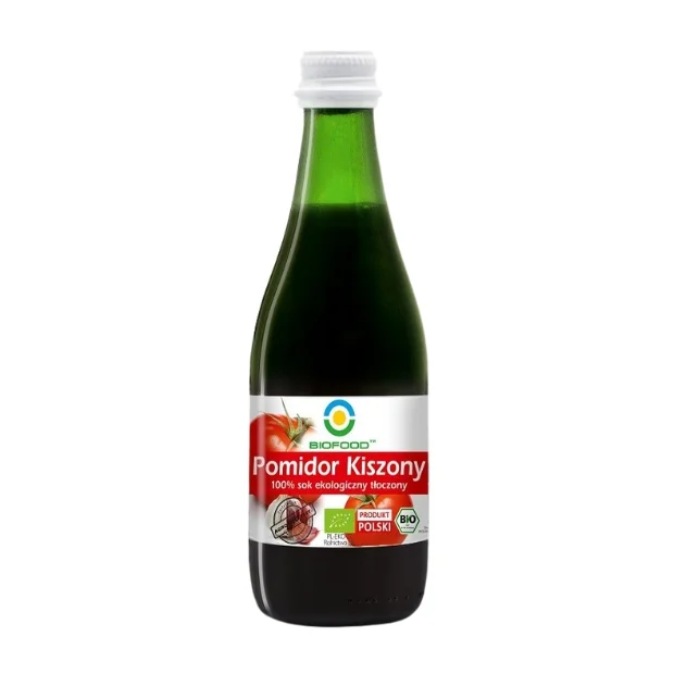 Pomidor kiszony sok 100% Bio, 300 ml, Biofood