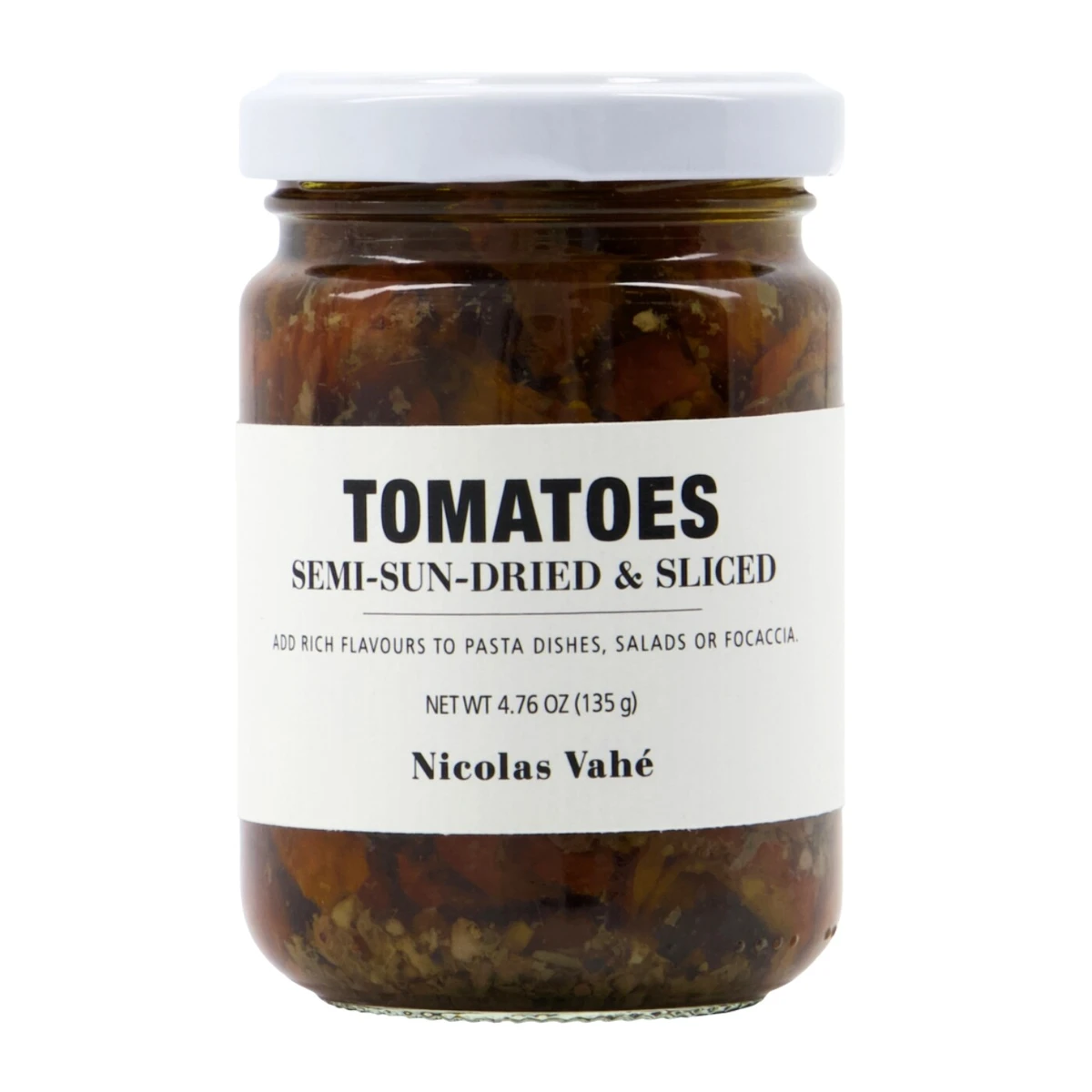 Pomidory półsuszone i pokrojone w plasterki, Nicolas Vahé