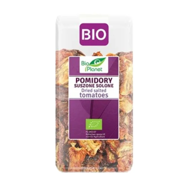 Pomidory suszone solone Bio, 150 g, Bio Planet
