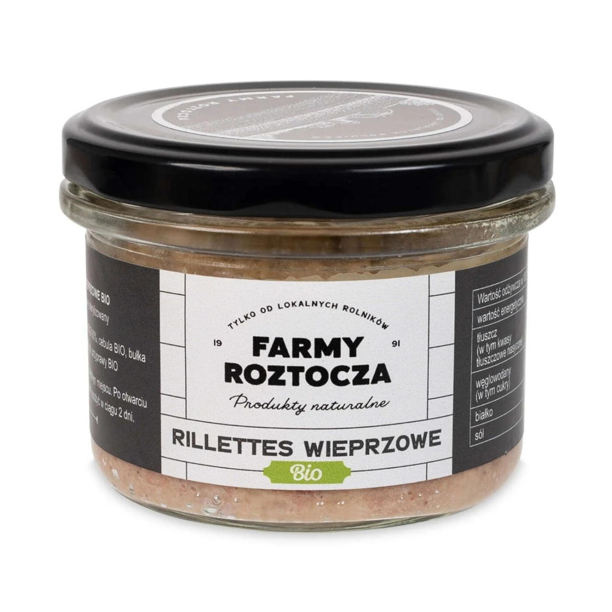 Rillettes wieprzowe BIO
