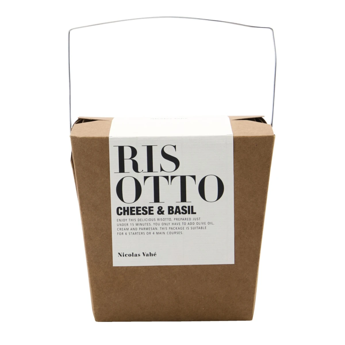 Risotto z serem i bazylią, Nicolas Vahé