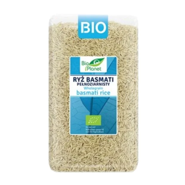 Ryż basmati pełnoziarnisty Bio, 1 kg, Bio Planet