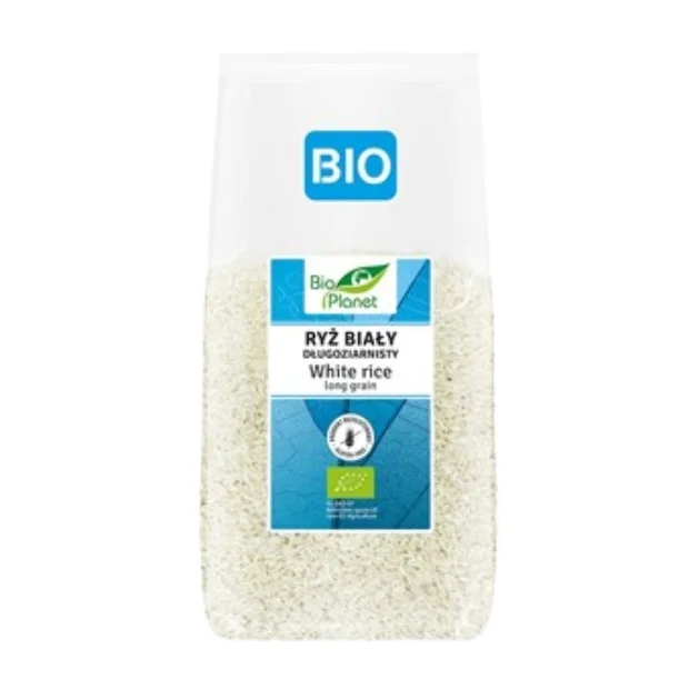 Ryż biały długoziarnisty bezglutenowy Bio, 500 g, Bio Planet