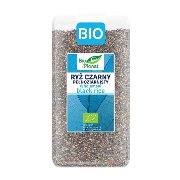 Ryż czarny pełnoziarnisty Bio, 500 g, Bio Planet  