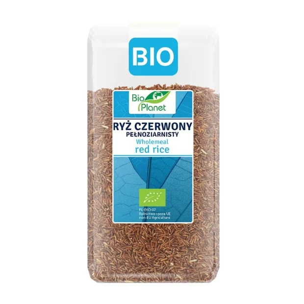 Ryż czerwony pełnoziarnisty Bio, 500 g, Bio Planet