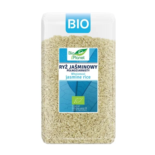 Ryż jaśminowy pełnoziarnisty Bio, 1 kg, Bio Planet  