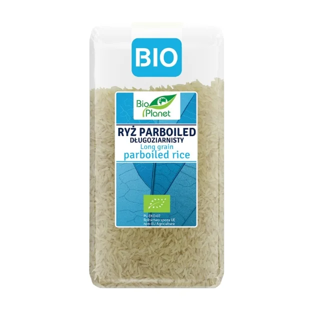 Ryż parboiled długoziarnisty Bio, 500 g, Bio Planet 