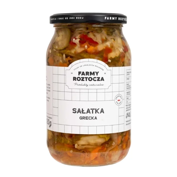 Sałatka grecka, 830 g, Farmy Roztocza