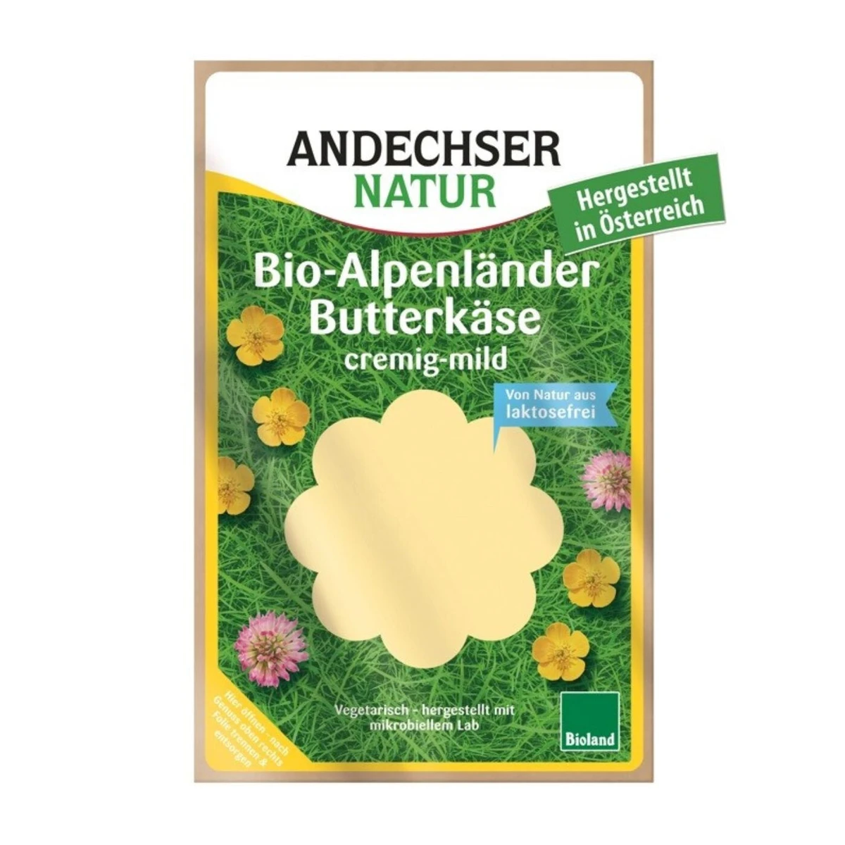Ser alpejski w plastrach Bio, Andechser Natur 