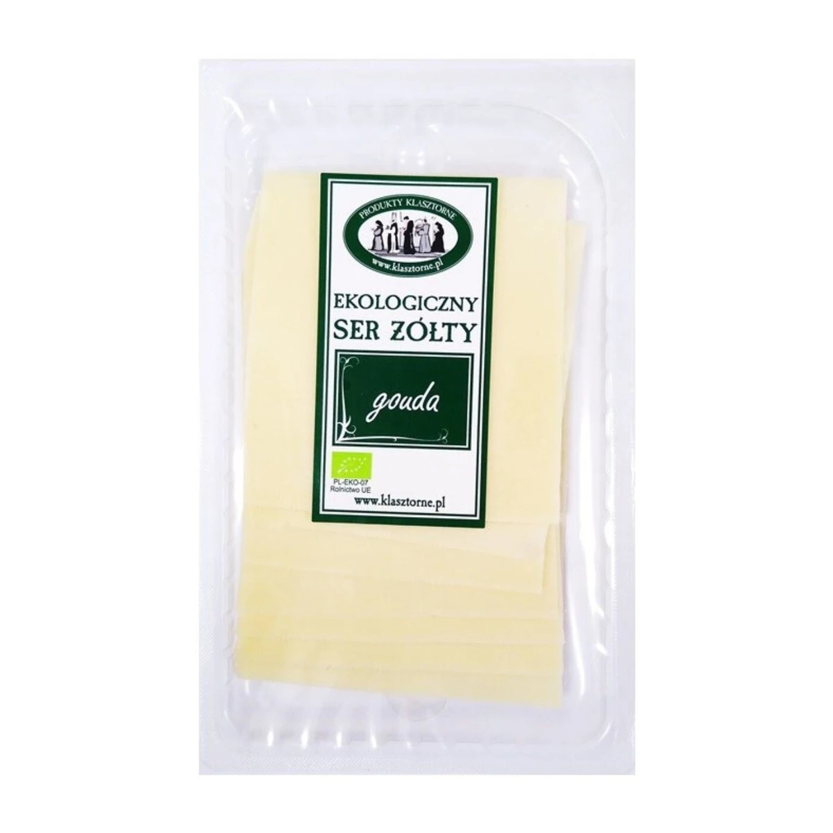 Ser gouda w plastrach Bio, Produkty Klasztorne