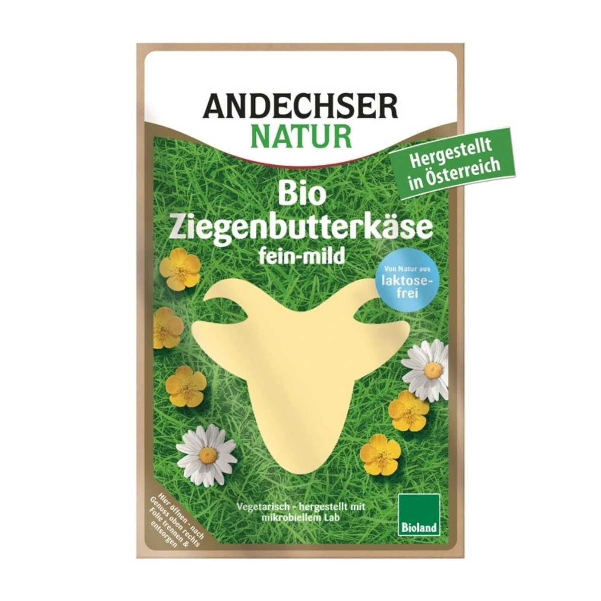 Ser kozi w plastrach Bio, Andechser Natur 