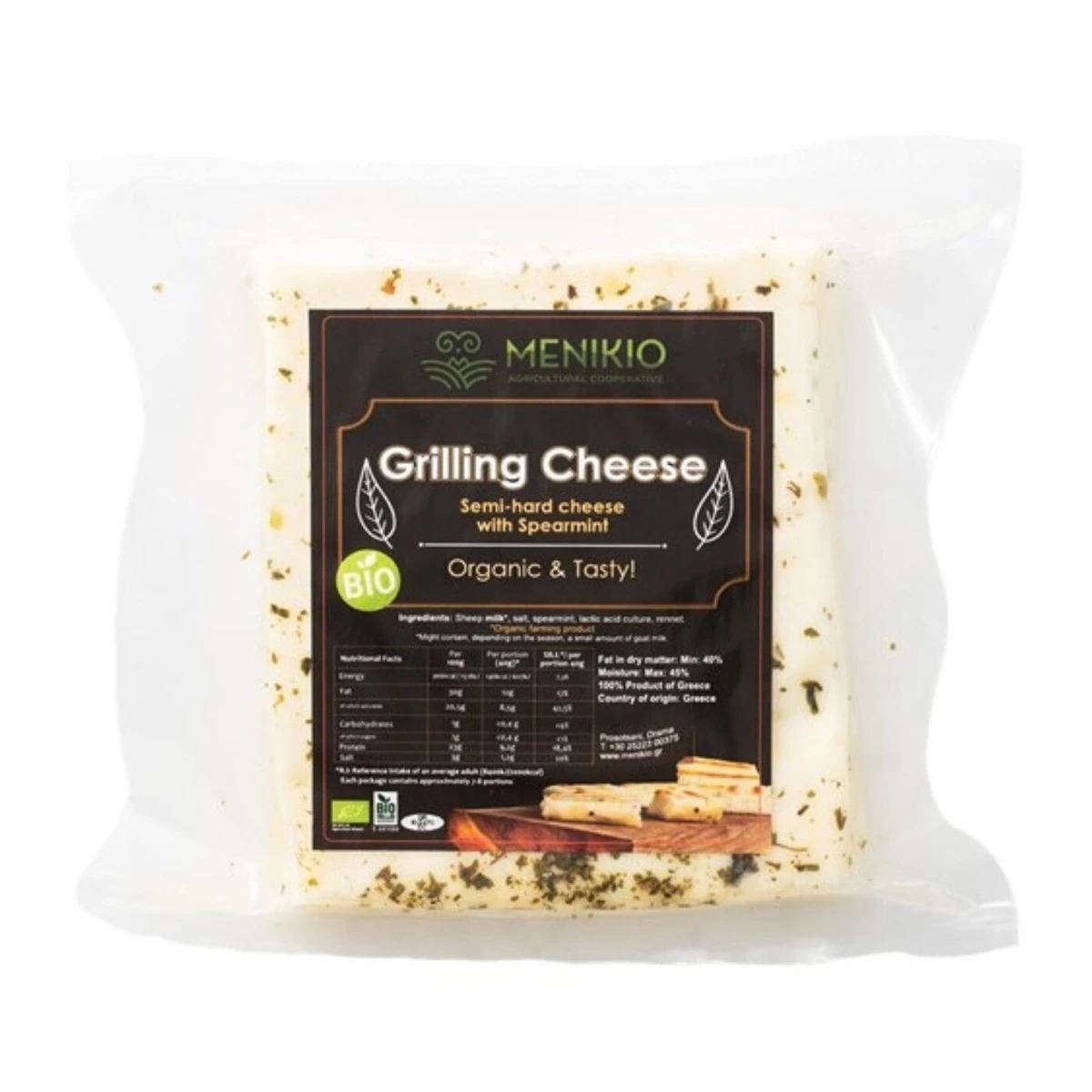 Ser owczy do grillowania Bio, Menikio