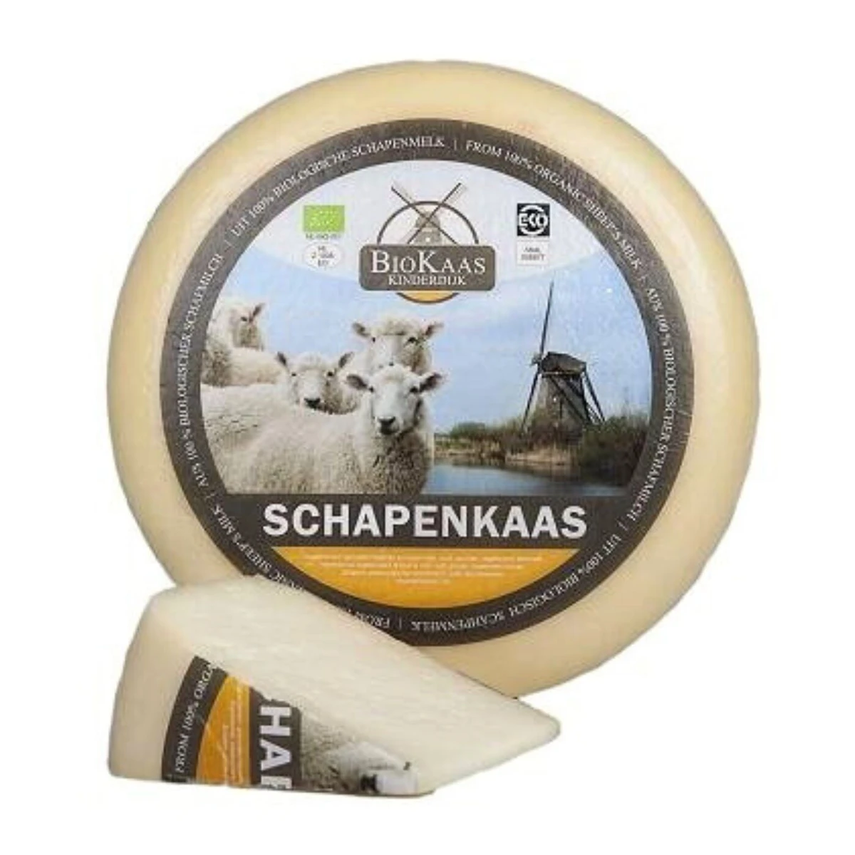 Ser owczy młody Bio, 5 kg, Kinderdijk