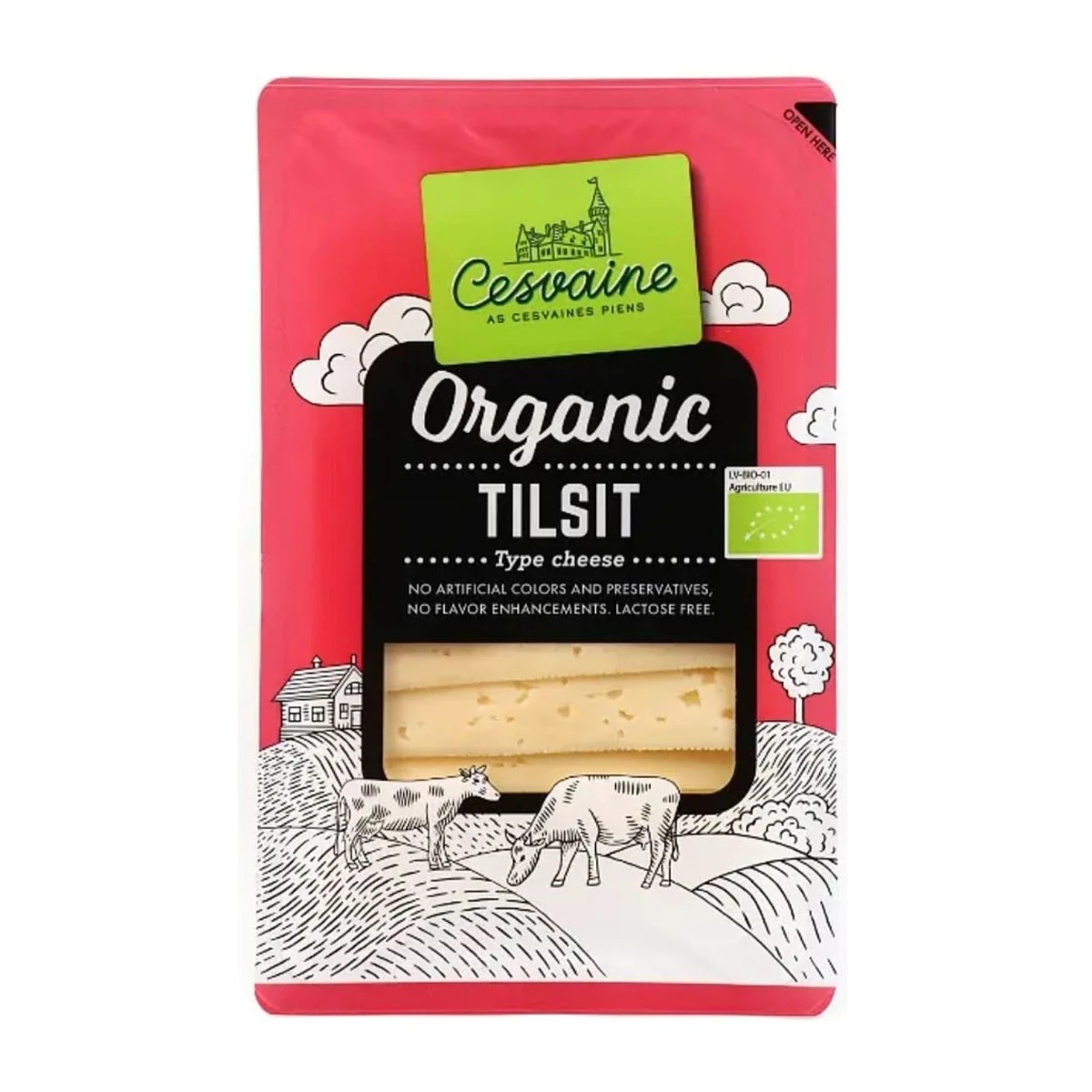 Ser tylżycki w plastrach Bio, Cesvaine