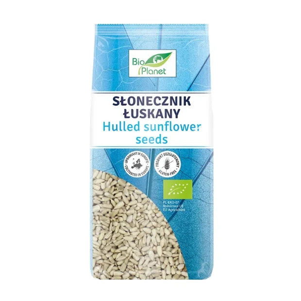 Słonecznik łuskany bezglutenowy Bio, 350 g, Bio Planet