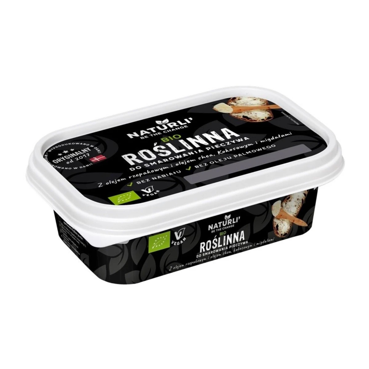 Smarowidło wegańskie bez oleju palmowego Bio, Naturli