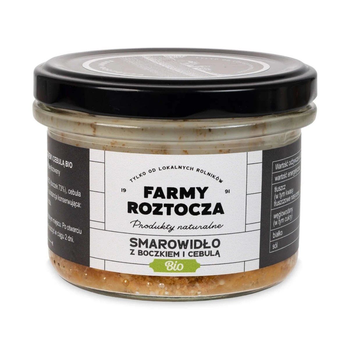 Smarowidło z boczkiem i cebulą BIO