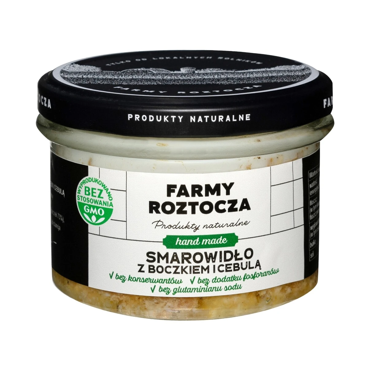 Smarowidło z boczkiem i cebulą, Farmy Roztocza