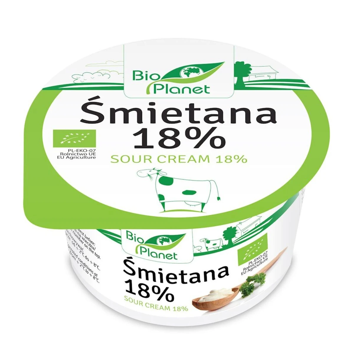 Śmietana 18% Bio, Bio Planet