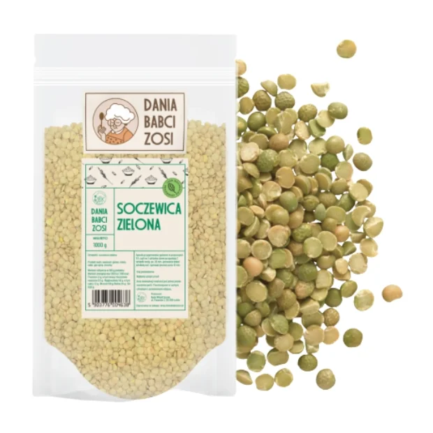 Soczewica zielona, 1 kg, Dania Babci Zosi