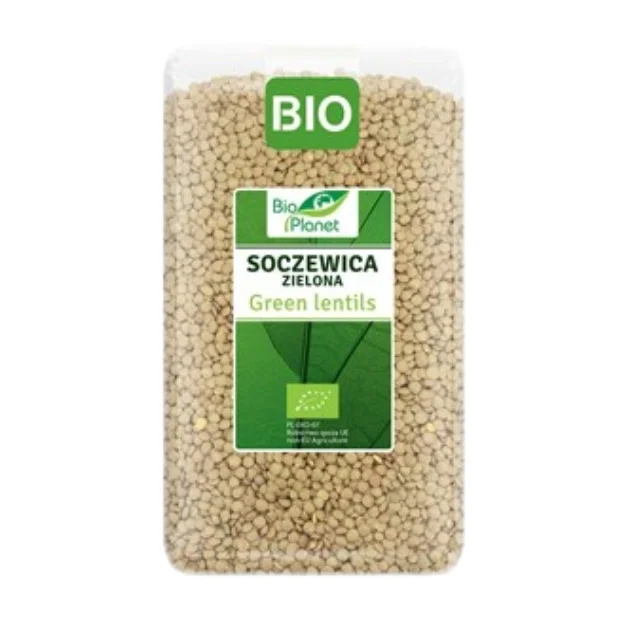 Soczewica zielona Bio, 1 kg, Bio Planet