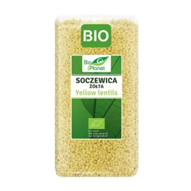Soczewica żółta Bio, 500 g, Bio Planet