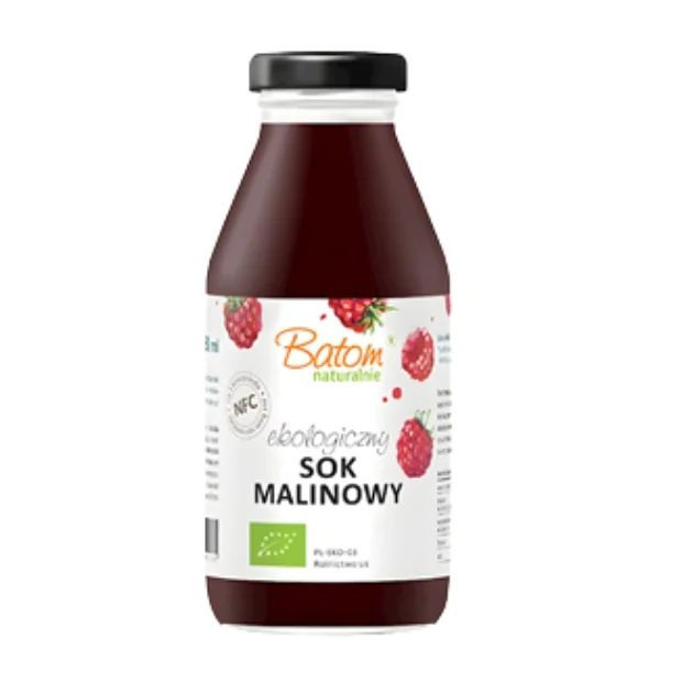 Sok malinowy NFC Bio, 330 ml, Batom