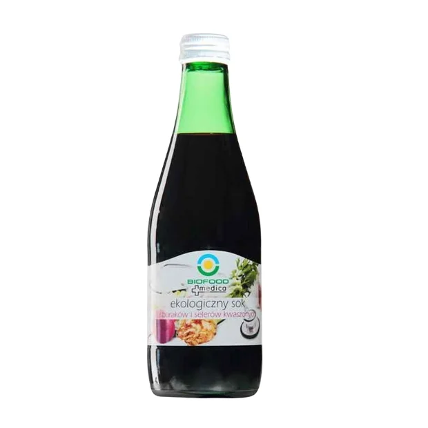 Sok z buraków i selerów kwaszonych Bio, 300 ml, Biofood