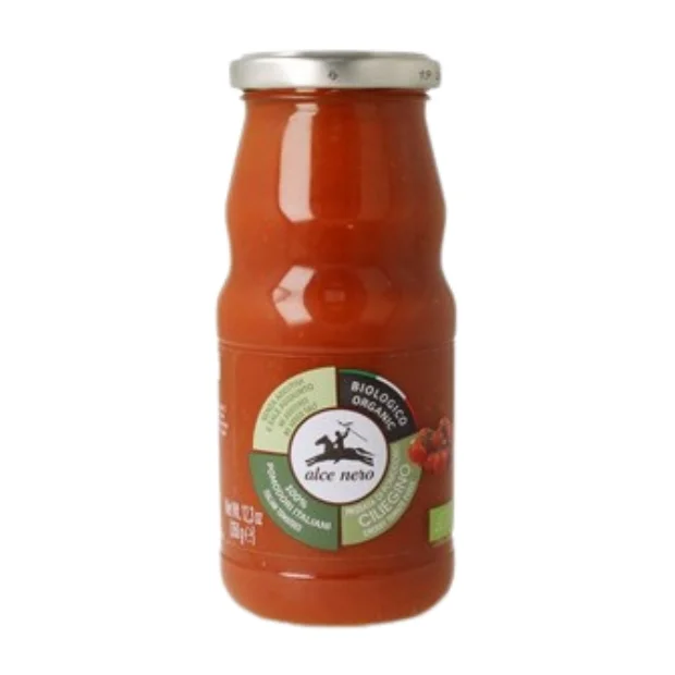 Sos pomidorowy passata z pomidorów cherry Bio, 350 g, Alce Nero