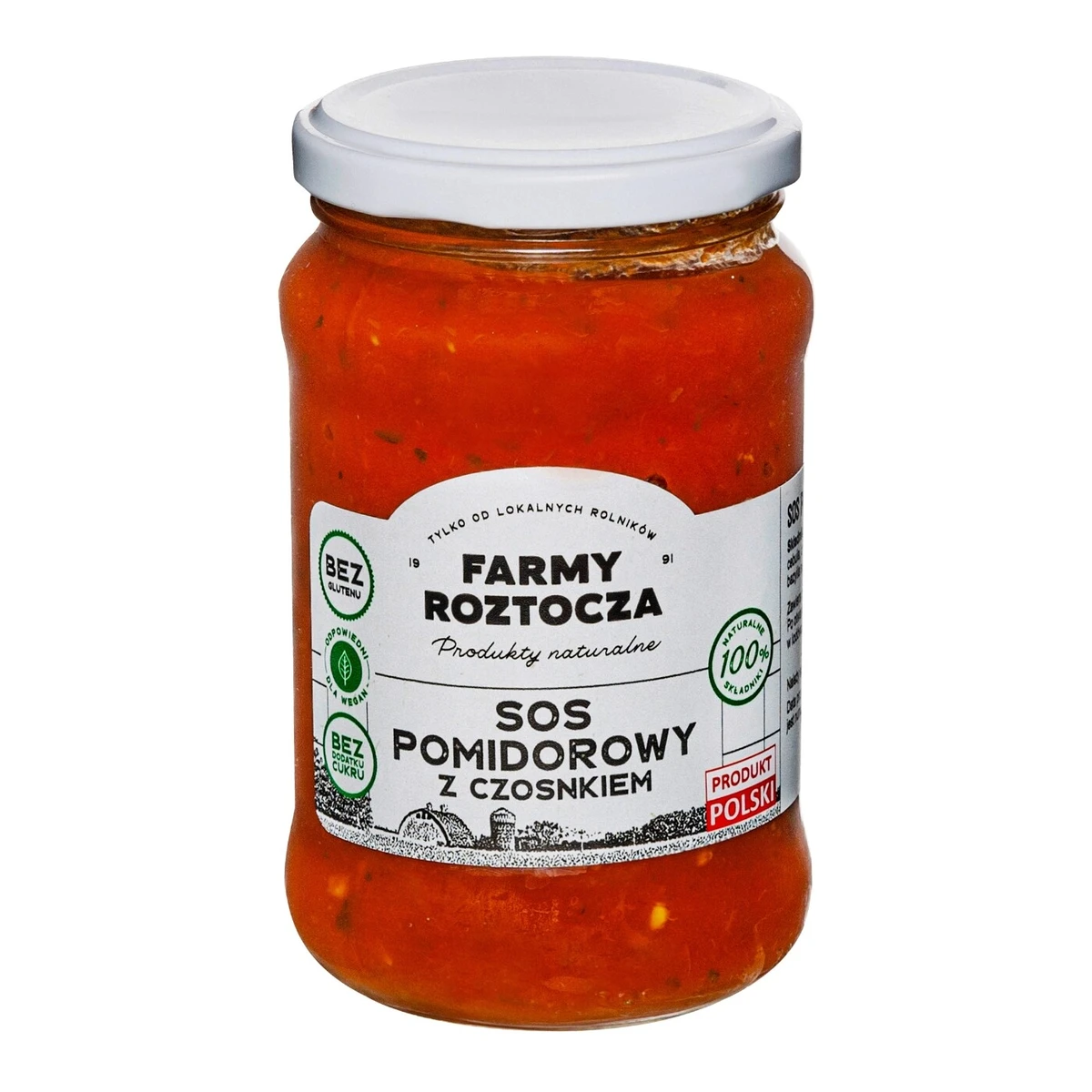 Sos pomidorowy z czosnkiem 