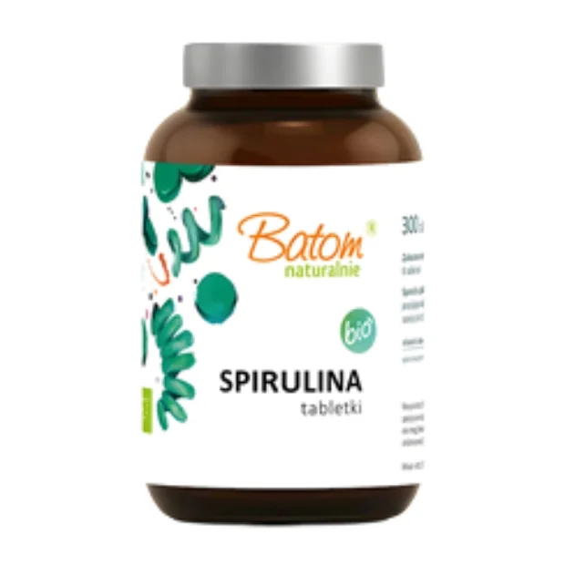 Spirulina Bio (400 mg) 300 tabletek, Batom