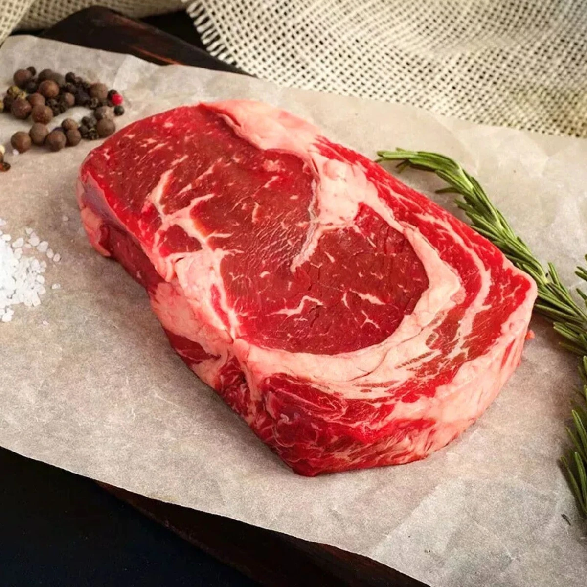 Stek z antrykotu Bio z hiszpańskiej wołowiny, Farmy Roztocza