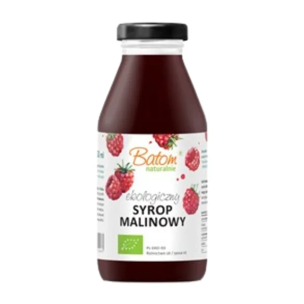 Syrop malinowy Bio, 330 ml, Batom