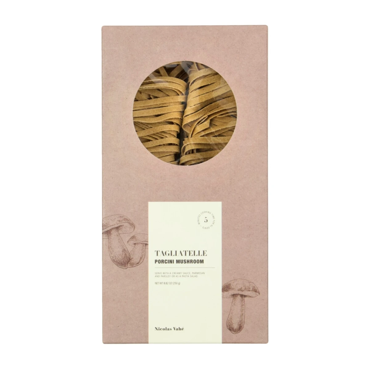 Tagliatelline z borowikami, Nicolas Vahé