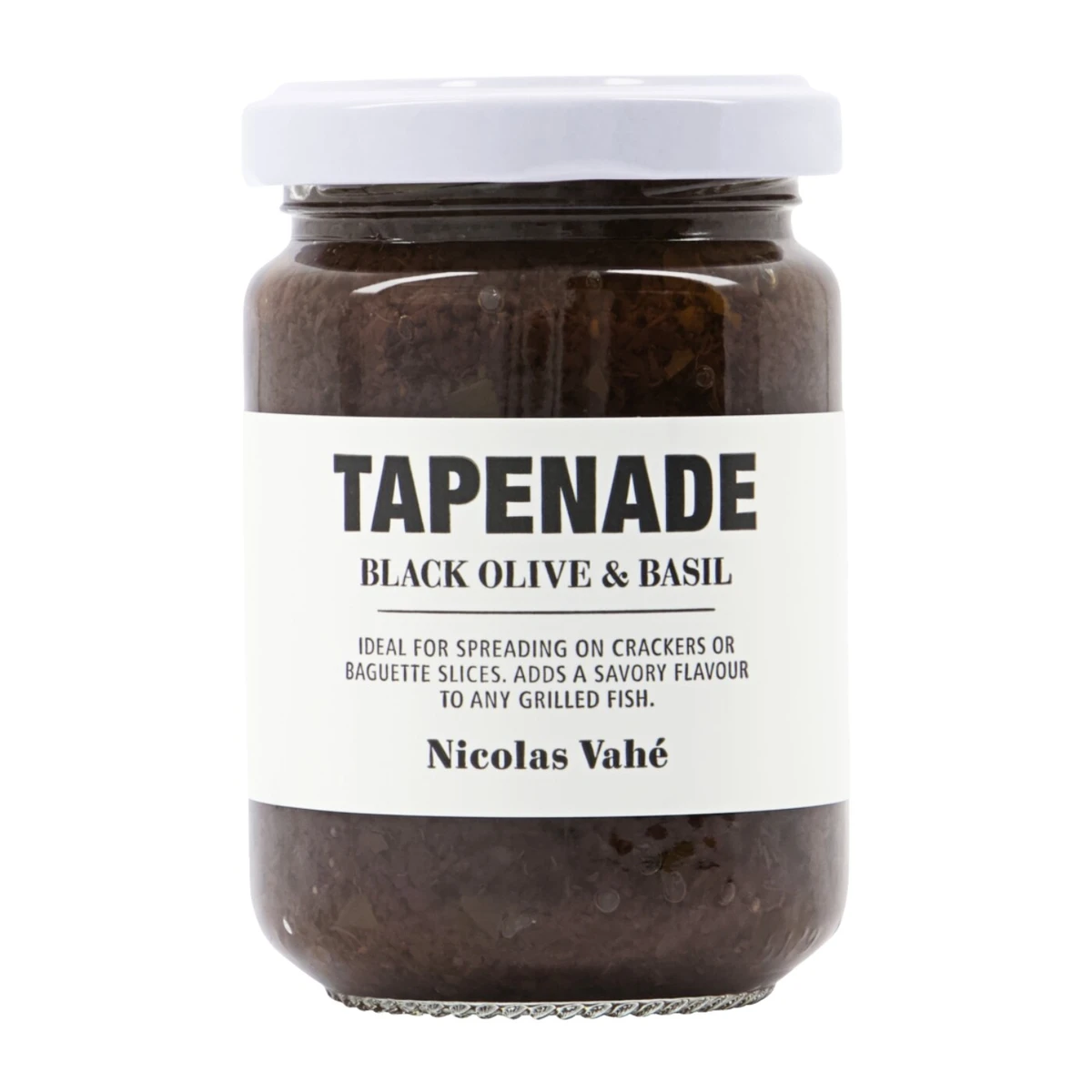 Tapenada z czarnych oliwek i bazylii, Nicolas Vahé