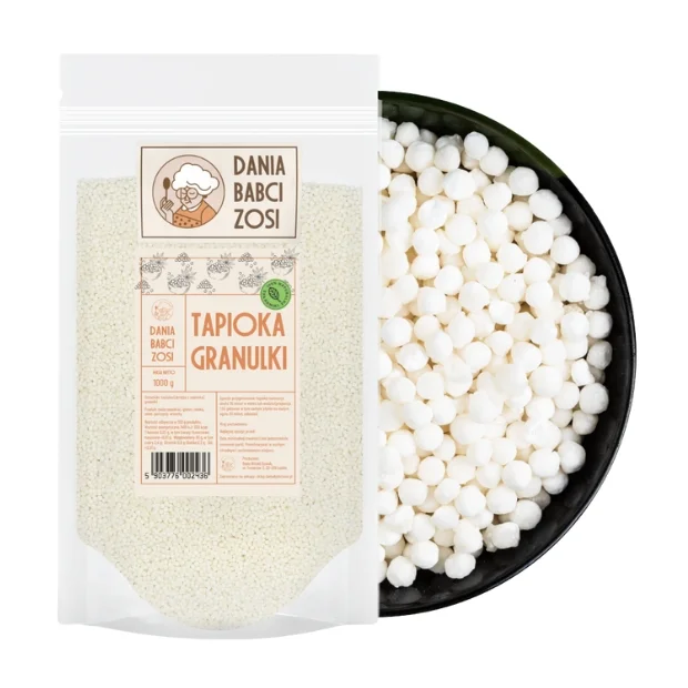 Tapioka granulki, 1 kg, Dania Babci Zosi