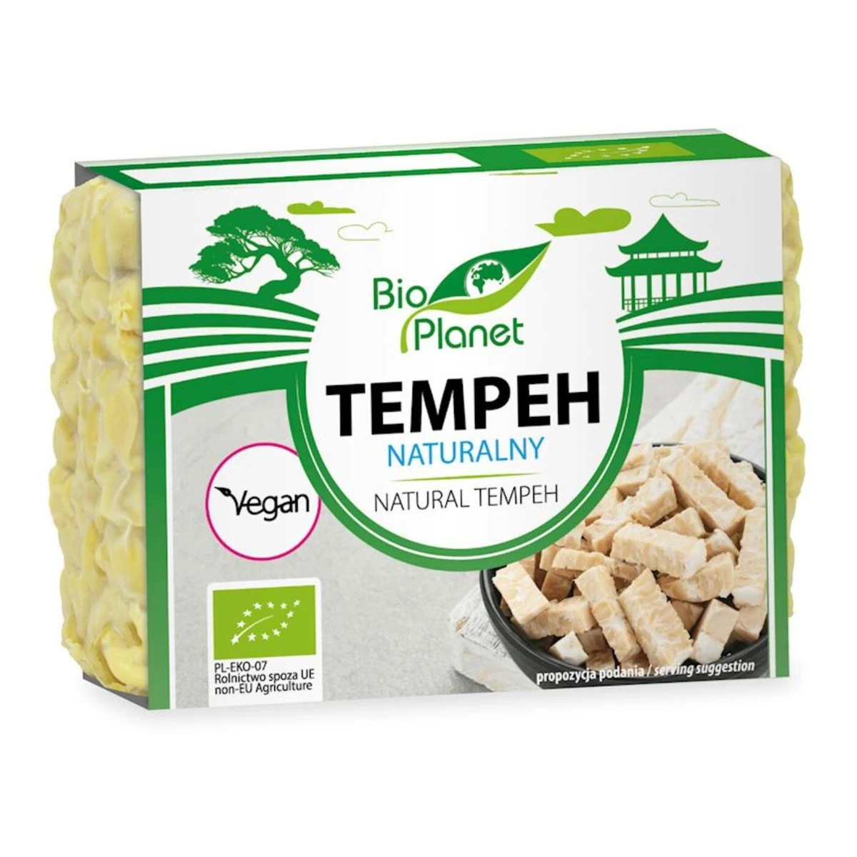 Tempeh naturalny Bio, 145g, Bio Planet